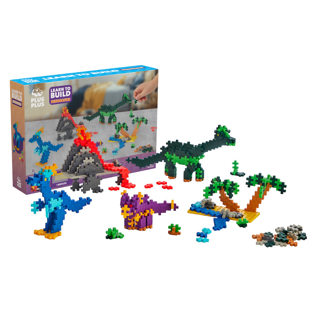 Plus Plus - Learn to Build - Dinosaurs