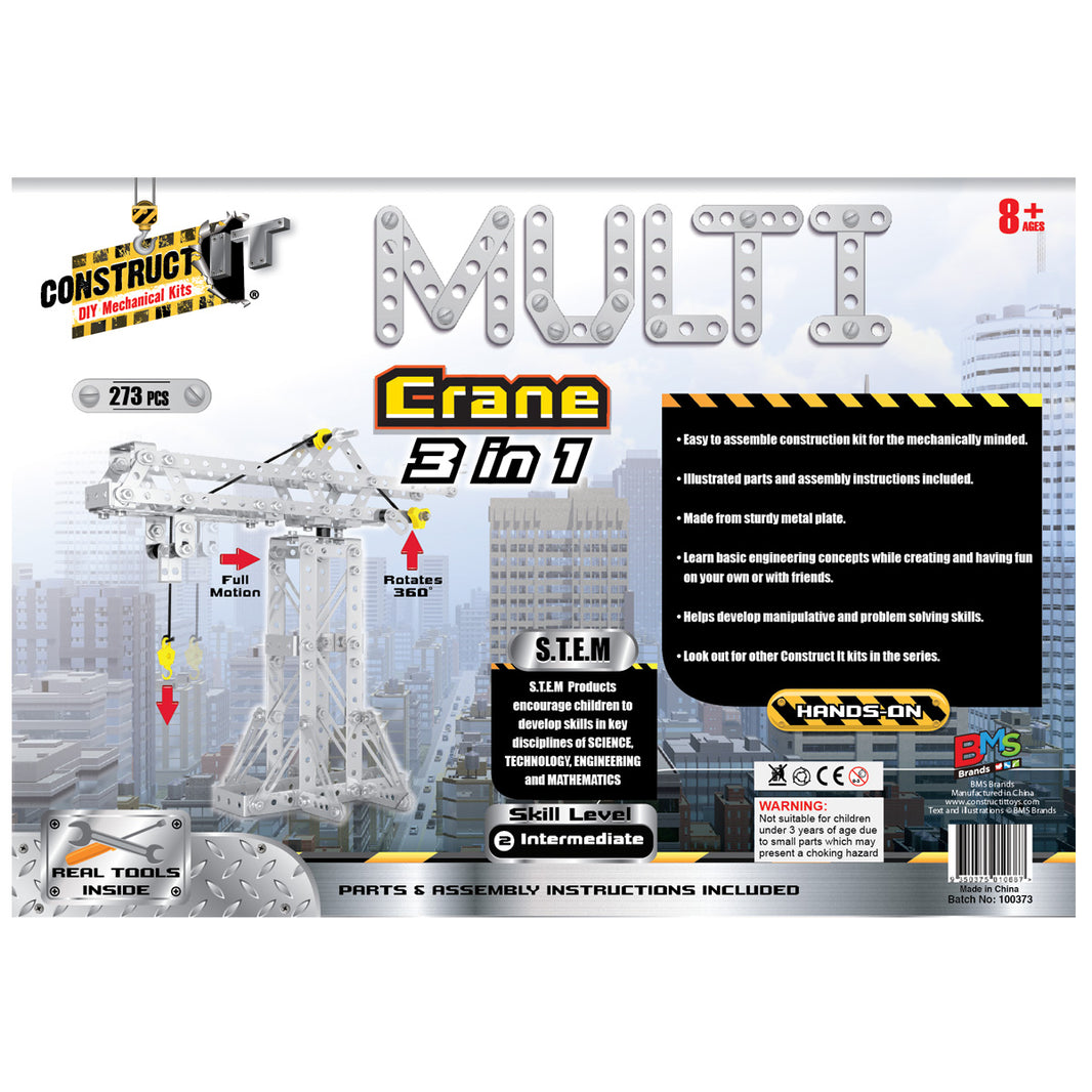 Construct It Multi Crane 3 in 1