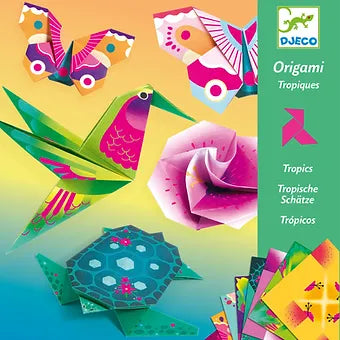 DJECO Tropics Origami Paper Craft Kit