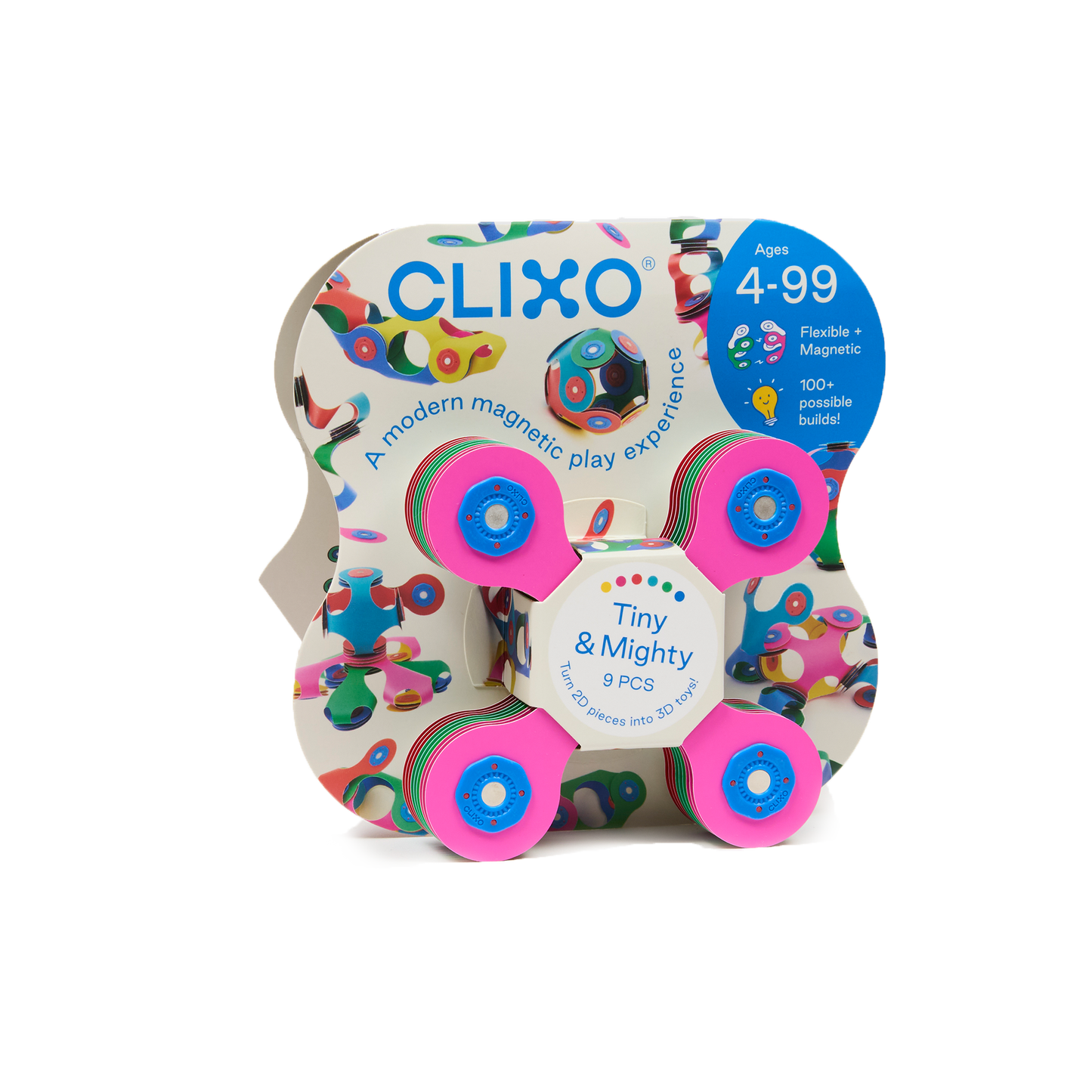 Clixo Tiny & Mighty Magnetic Building Set