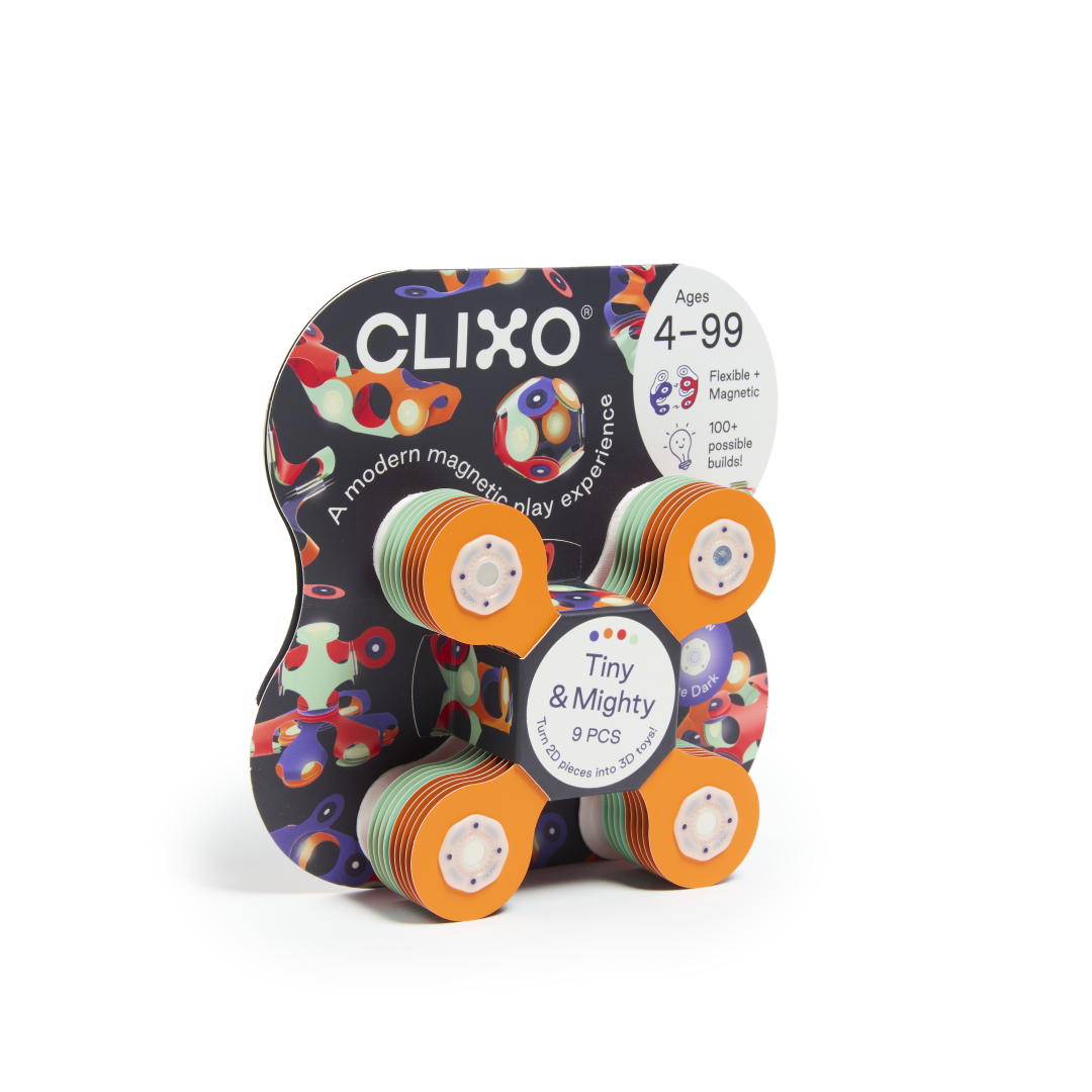 Clixo Tiny & Mighty Magnetic Building Set - Space