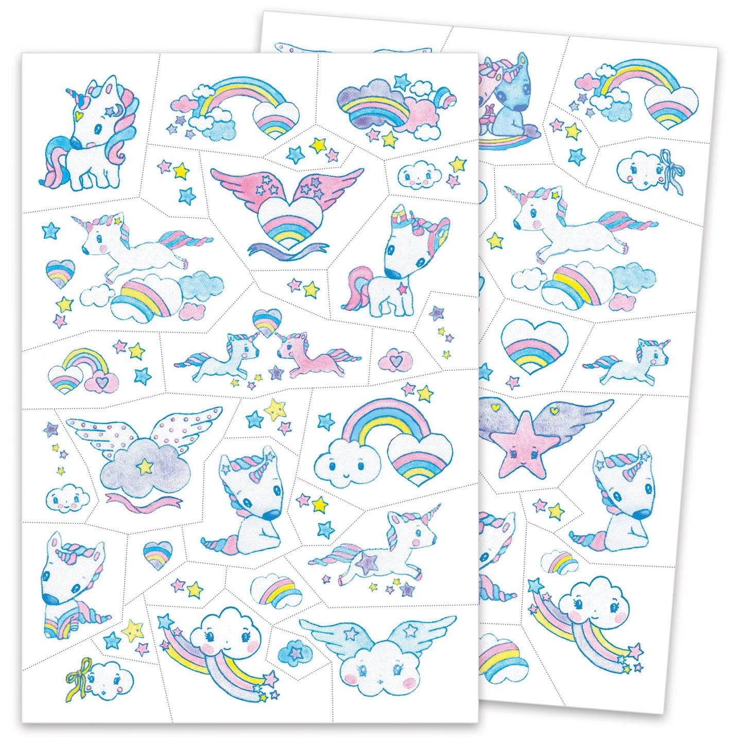 DJECO Unicorn Temporary Tattoos