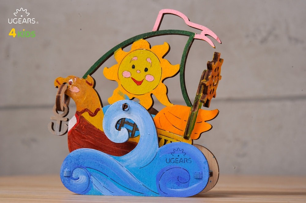 U-Gears Build and Paint Model - Sailboat