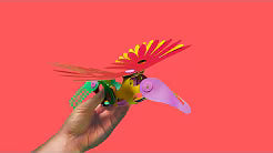 Clixo Tropical Birds Magnetic Building Set
