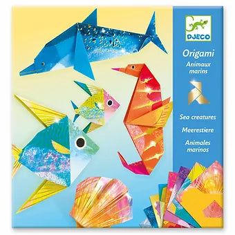 Sea Creatures Origami Paper Craft Kit