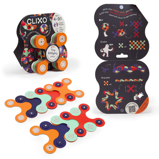 Clixo Tiny & Mighty Magnetic Building Set - Space