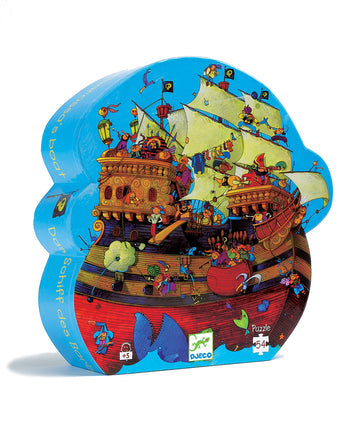 Barbarossa's Boat 54pc Silhouette Jigsaw Puzzle