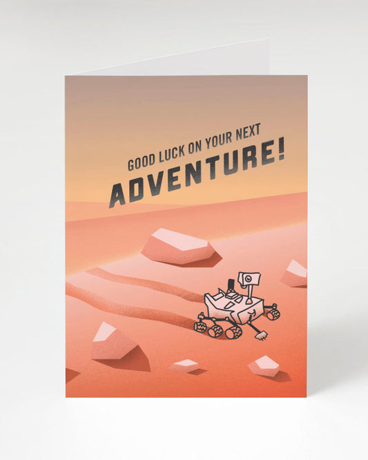 New Adventure - Mars Rover Greeting Card