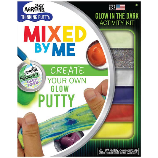 Crazy Aaron's Mixed by Me Glow-in-the-Dark Putty Kit