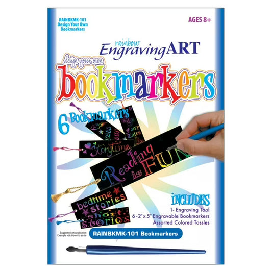 Engraving Art™ Design Your Own Bookmarkers - 13pc