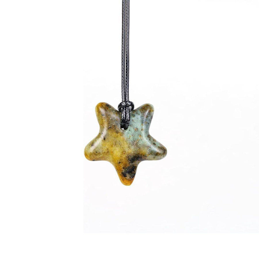 Sea Star Soapstone Pendant Jewelry  Carving Kit