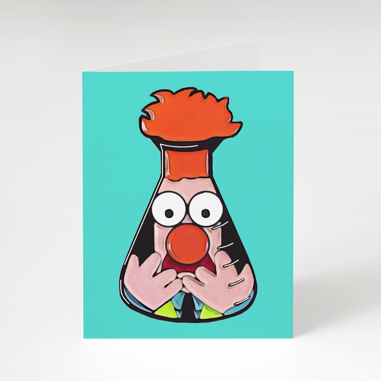 Beaker - Chemistry Greeting Card