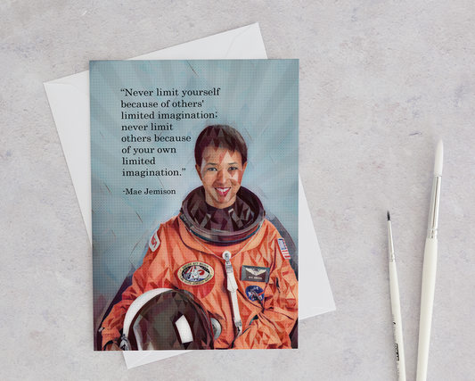 Mae Jemison - Women in STEM Greeting Card