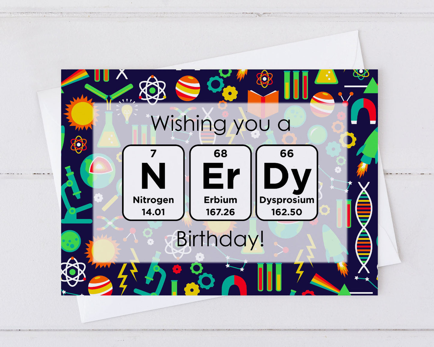 NErDy Birthday Card