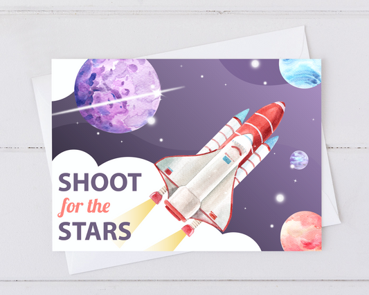 Shoot for the Stars Greeting Card