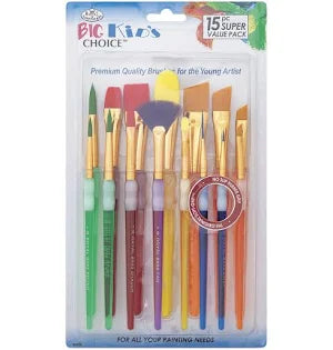 Big Kid's Choice™ 15pc Variety Brush Set by Royal Langnickel